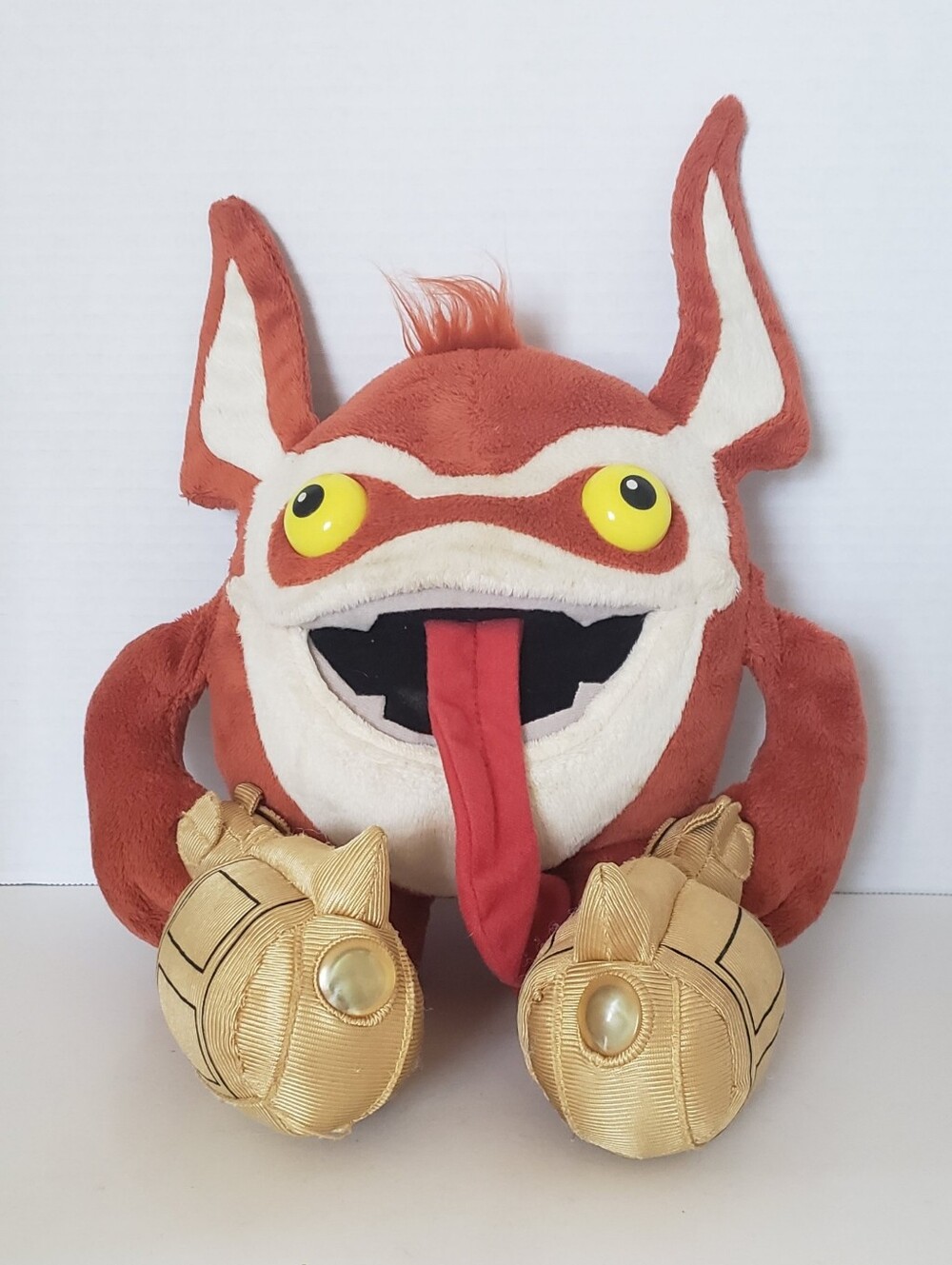 SkylanderTrigger Happy Grimlin Plush 11" tall. Talks and lights up.